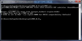 splitMKV screenshot