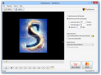 SplitMovie screenshot