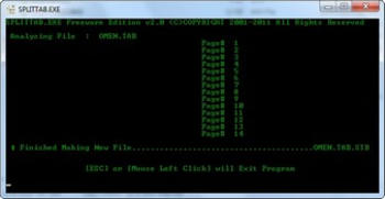 SPLITTAB screenshot 2