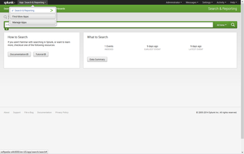 Splunk screenshot 2