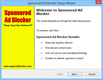 Sponsored Ad Blocker screenshot 3