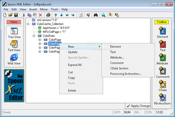 Spoon XML Editor screenshot