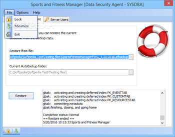 Sports and Fitness Manager for Workgroup screenshot 19
