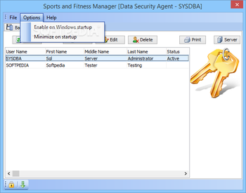 Sports and Fitness Manager for Workgroup screenshot 20
