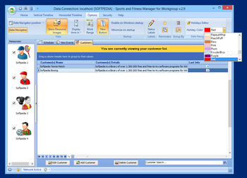 Sports and Fitness Manager for Workgroup screenshot 5