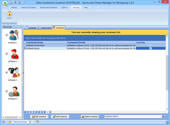 Sports and Fitness Manager for Workgroup screenshot 6