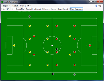 Sports Tactics Board screenshot