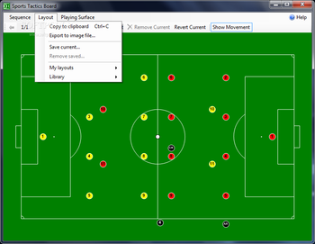 Sports Tactics Board screenshot 2