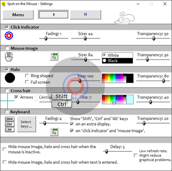 Spot On The Mouse screenshot