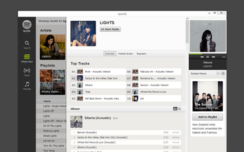 Spotify for Pokki screenshot 2