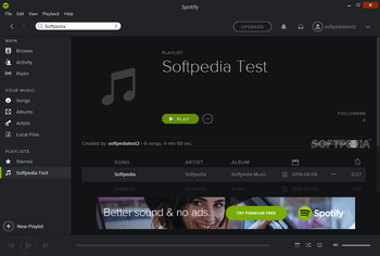 Spotify screenshot 2