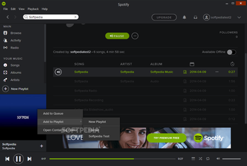 Spotify screenshot 3