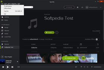 Spotify screenshot 5