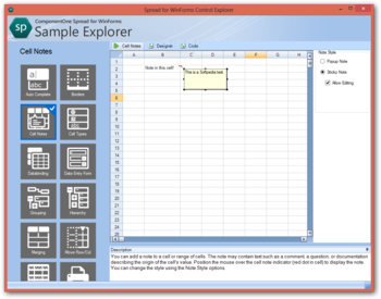 Spread for Windows Form screenshot 15