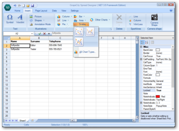 Spread for Windows Form screenshot 2