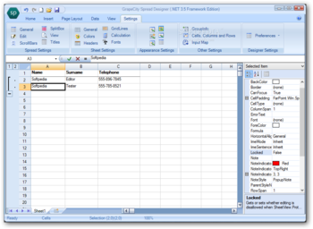 Spread for Windows Form screenshot 6