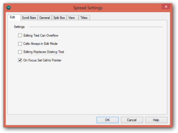 Spread for Windows Form screenshot 7