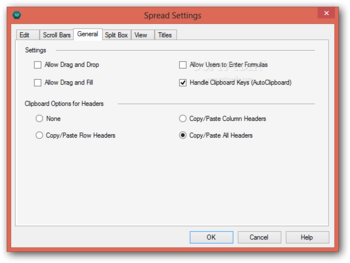 Spread for Windows Form screenshot 9