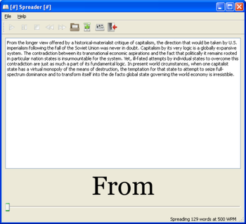 Spreader Portable screenshot
