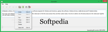 Spreader screenshot 2
