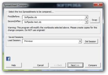 Spreadsheet Compare screenshot 2