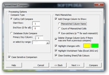 Spreadsheet Compare screenshot 3