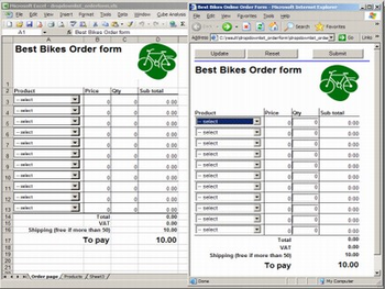 SpreadsheetConverter ASP and ASP.NET Std Ed screenshot