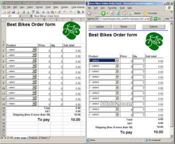 SpreadsheetConverter ASP and ASP.NET Std Ed screenshot 3