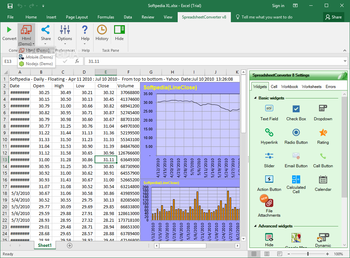 SpreadsheetConverter screenshot 2