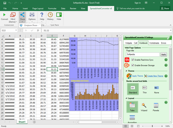 SpreadsheetConverter screenshot 3