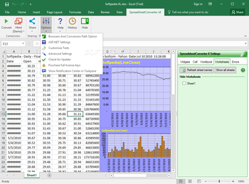 SpreadsheetConverter screenshot 4