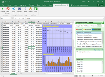 SpreadsheetConverter screenshot 5