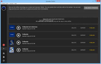 Spreaker Studio screenshot 3