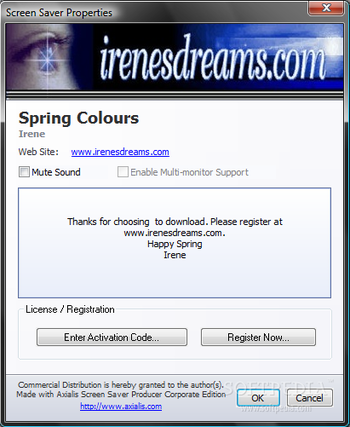 Spring Colours Screensaver screenshot 2