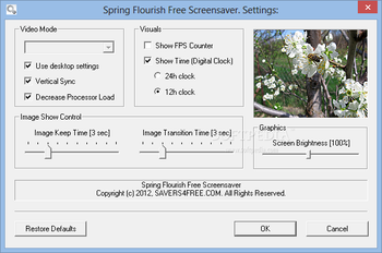 Spring Flourish Free Screensaver screenshot 2
