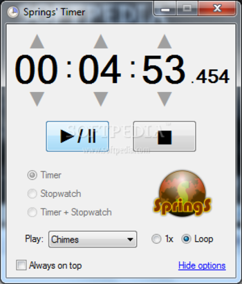 Springs' Timer screenshot