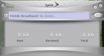 Sprint Mobile Broadband screenshot