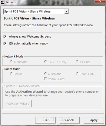 Sprint Mobile Broadband screenshot 4
