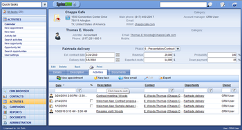 SprinxCRM Free Edition screenshot 3