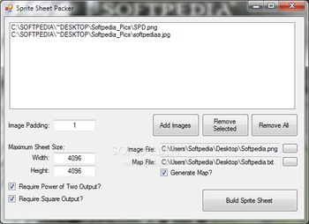 Sprite Sheet Packer screenshot