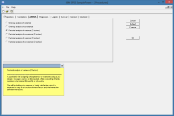 SPSS SamplePower screenshot 4