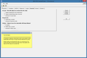 SPSS SamplePower screenshot 7