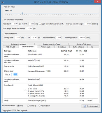 SPTCorr Portable screenshot 2