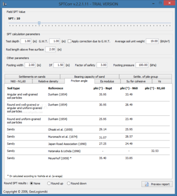 SPTCorr Portable screenshot 3