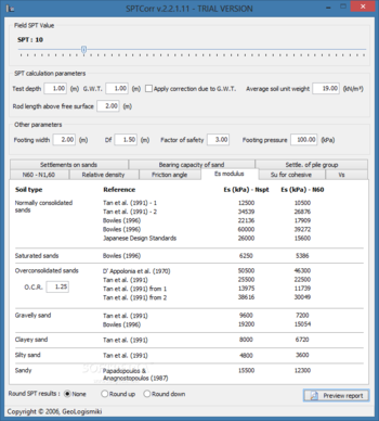 SPTCorr Portable screenshot 4