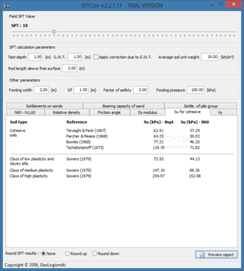 SPTCorr Portable screenshot 5