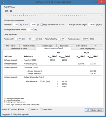 SPTCorr Portable screenshot 7