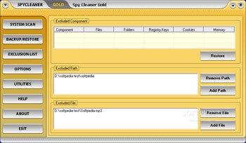 Spy Cleaner Gold screenshot 2