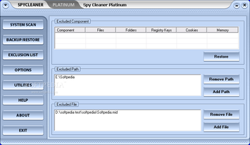 Spy Cleaner Platinum screenshot 2