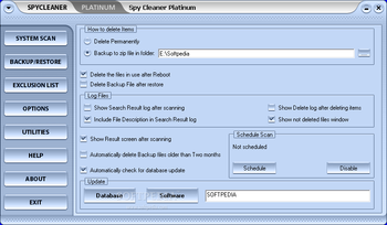 Spy Cleaner Platinum screenshot 3